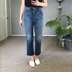 Madewell Cali Demi Boot Jeans